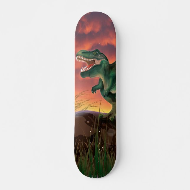 Skateboard Tyrannosaurus Rex (Devant)