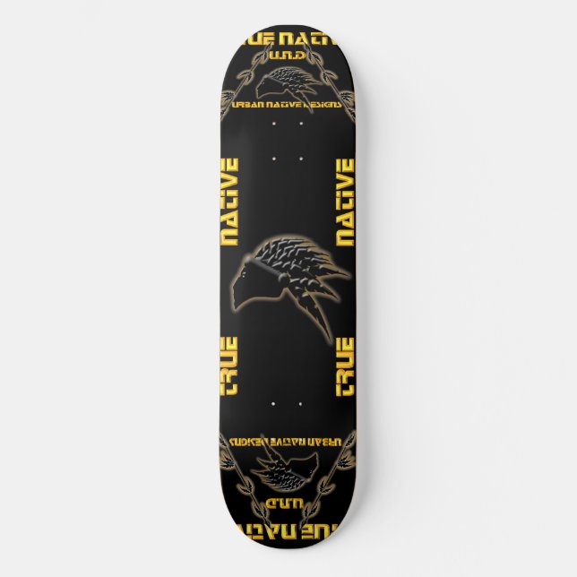 Skateboard U.N.D véritable le panneau indigène de patin (Recto)