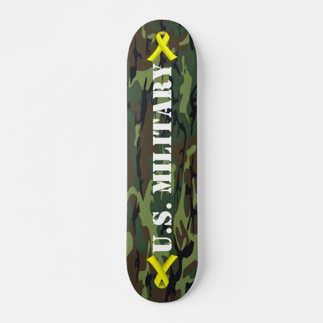 Skateboard U.S. Planche à roulettes militaire (Devant)
