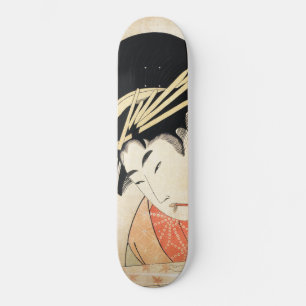 Skateboard ukiyo-e geisha maiko japonais oriental art vintage