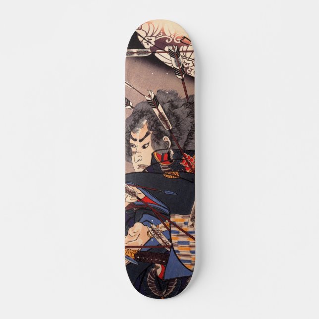 Skateboard ukiyoe japonais (Devant)