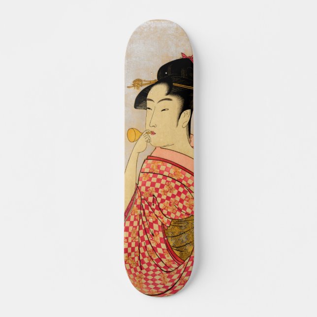Skateboard ukiyoe japonais (Devant)