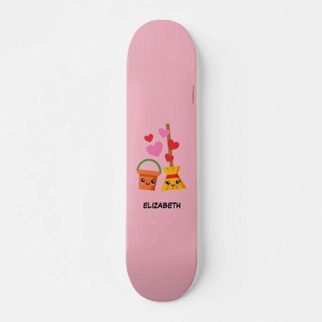 Skateboard Un amour durable (Devant)