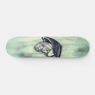 Skateboard Un Ange endormi sur les nuages des cieux