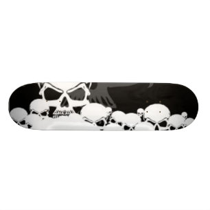 Skateboard Un bon nombre de crânes