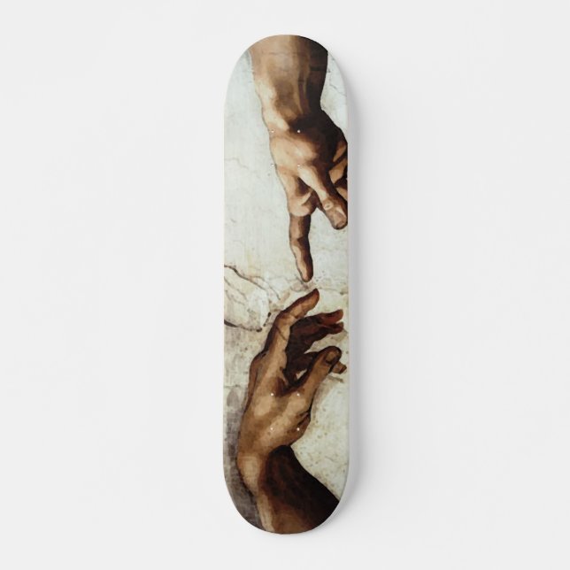 Skateboard un grand-dieu (Devant)