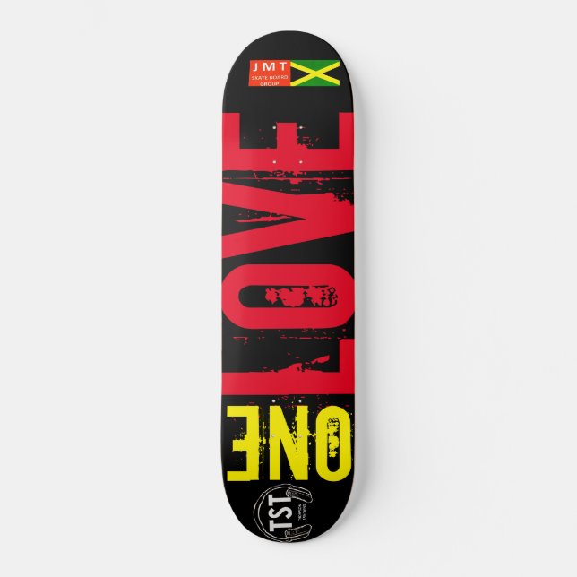 SKATEBOARD UN LOVE SKATEBOARDS / JMT USA (Recto)