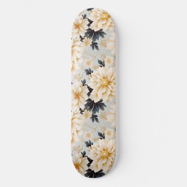 Skateboard Un Mariage Floral Series Design 2 (Recto)