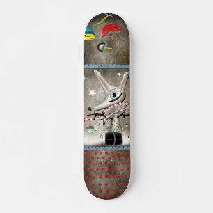 Skateboard Un renard de beauté sport d'hiver garçon Skateboar