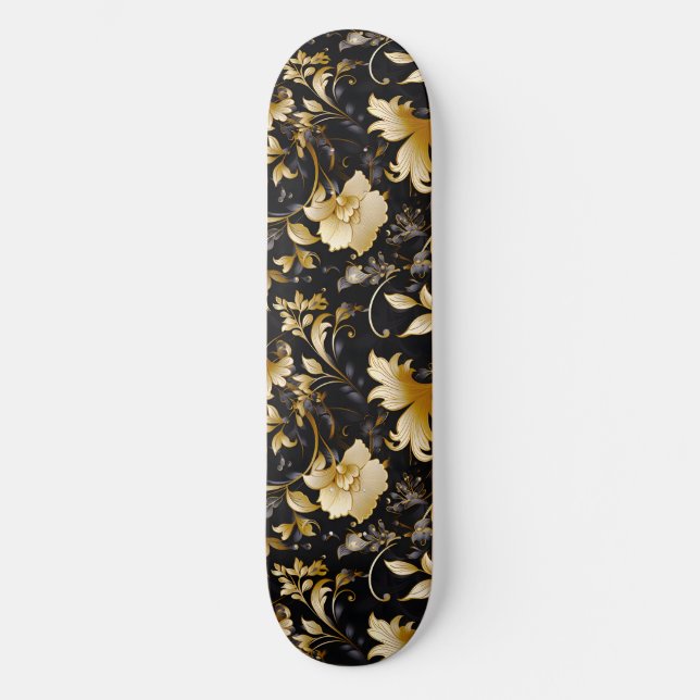 Skateboard Une conception de série florale de mariage 4 (Recto)