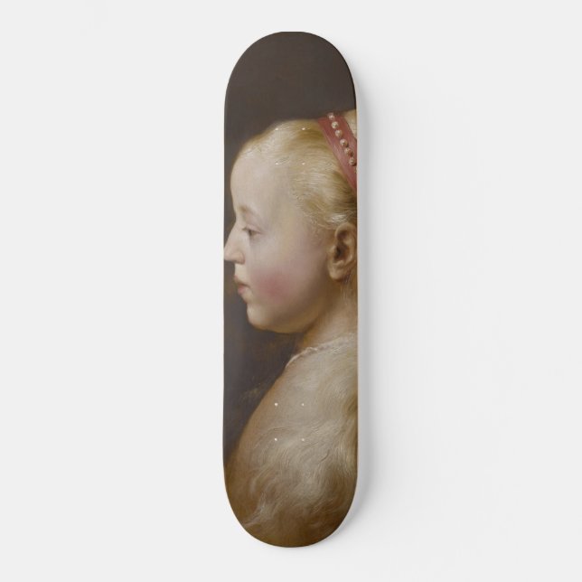 Skateboard Une jeune fille blonde (par Jan Lievens) (Recto)
