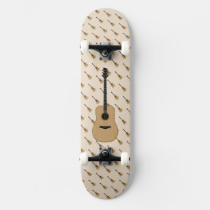 Skateboard Une jolie guitare