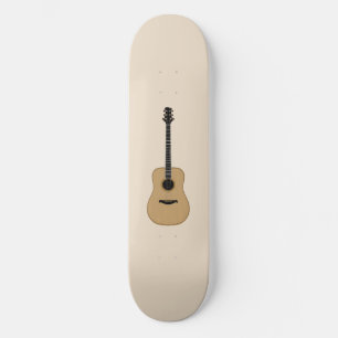 Skateboard Une jolie guitare