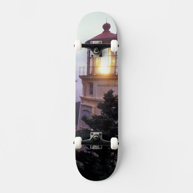 Skateboard Une journée brumeuse sur la côte de l'Oregon à Hec (Recto)