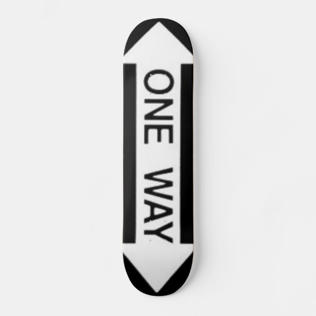 Skateboard Une manière (Recto)