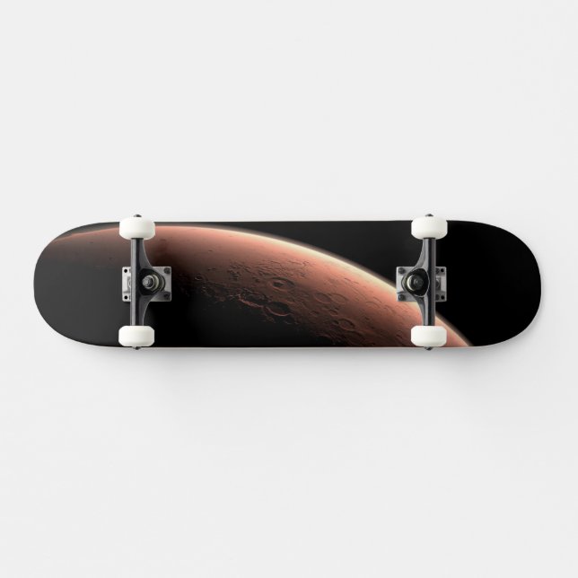 Skateboard Une Partie De Mars À La Limite De La Lumière Et De (Horz)