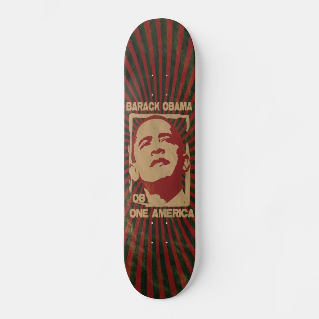 Skateboard Une planche à roulettes de l'Amérique (Recto)