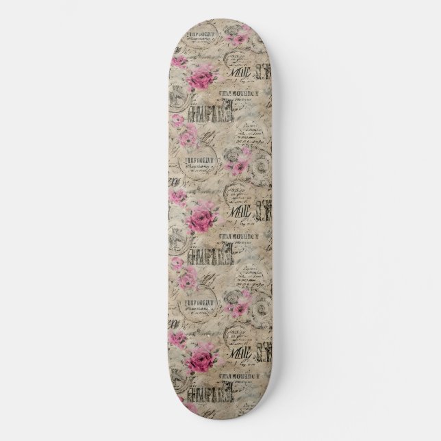 Skateboard Une série de design éphémère français 24 (Recto)