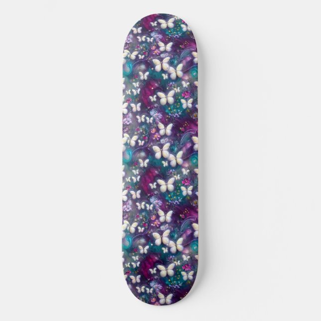 Skateboard Une série mystique de papillons 5 (Recto)