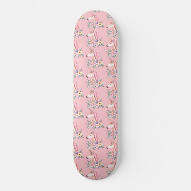 Skateboard Unicorn (Recto)
