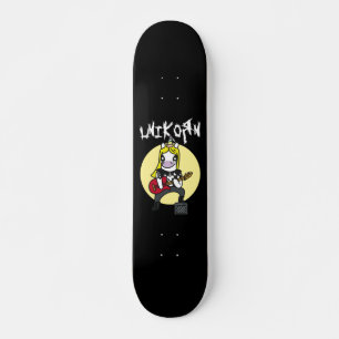 Skateboard Unicorne métallique lourd drôle