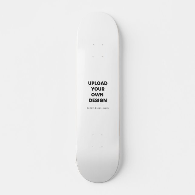 Skateboard Upload Your Own Design Here | Custom Template (Devant)