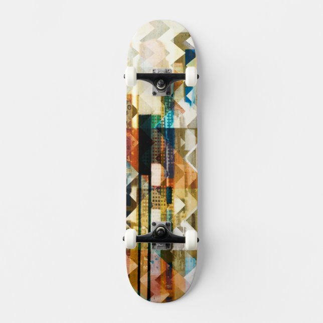 Skateboard Urbain Chevron II (Recto)