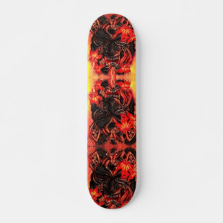 Skateboard Urbain Dark Samurai flamme Élément Personnalisé Pr