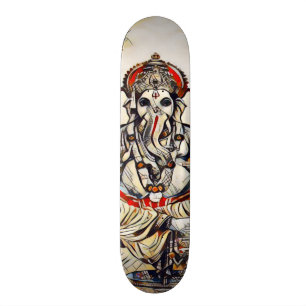 Skateboard Urban Ganesha Indie Art Element Custom Pro Board