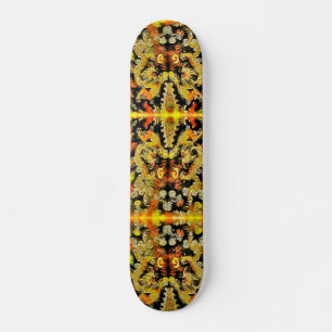 Skateboard Urban Gold Dragon Element Custom Pro Park Board