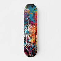 Urban Graffiti Street Art Skate