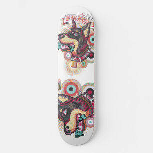 Skateboard – Urban Loyalty Design Pop-Art Doberman