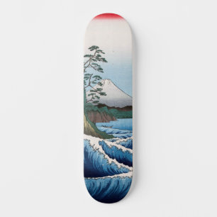 Skateboard Utagawa Hiroshige - Mer au large de Satta, provinc