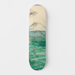Skateboard Utagawa Hiroshige - Plaine d'Otsuki dans la provin