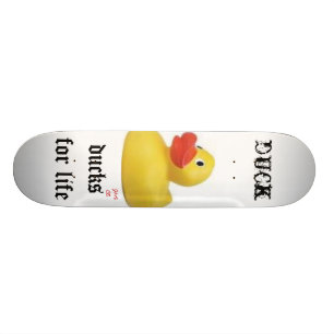 Skateboard v vc, images, canards pour la vie, canard - Custom