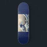 Skateboard vague de peinture artistique japonaise,<br><div class="desc">Vague de peinture japonaise,  skateboard.</div>