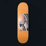 Skateboard vague de peinture artistique japonaise,<br><div class="desc">Vague de peinture japonaise, skateboard.</div>
