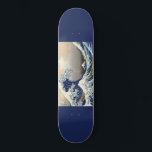 Skateboard vague de peinture artistique japonaise,<br><div class="desc">vague de peinture japonaise, skateboard.</div>