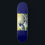 Skateboard vague de peinture artistique japonaise,<br><div class="desc">vague de peinture japonaise,  skateboard.</div>
