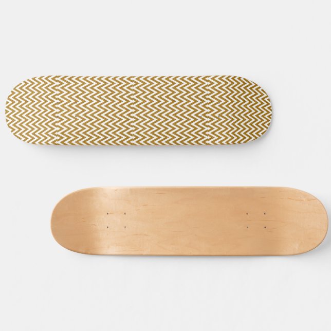 Skateboard Vague Jaune Féminin (Horz)
