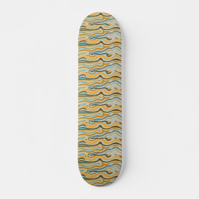 Skateboard vagues (Devant)