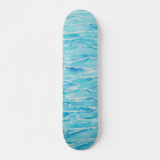 Skateboard Vagues d'eau de surface Océan Mer