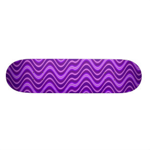 Skateboard vagues pourpres