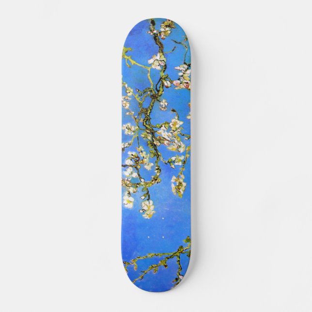 Skateboard Van Gogh : Branches d'arbre se développantes (Recto)