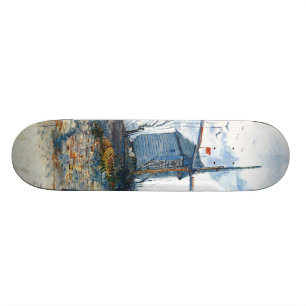 Skateboard Van Gogh : Le moulin de Galette