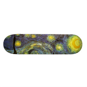Skateboard Van Gogh : Nuit étoilée