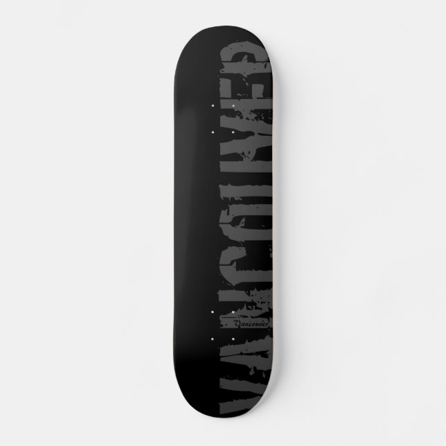 Skateboard Vancouver — Style urbain - Skate (Recto)