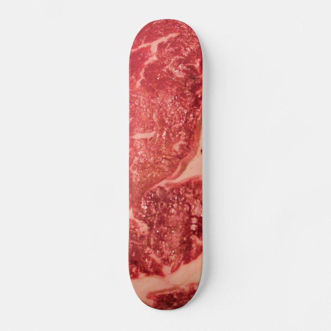 Skateboard Vapeur de Ribeye de viande crue (Recto)