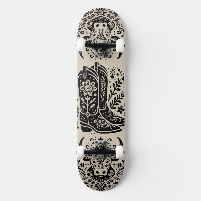 Skateboard Vaquero (Recto)