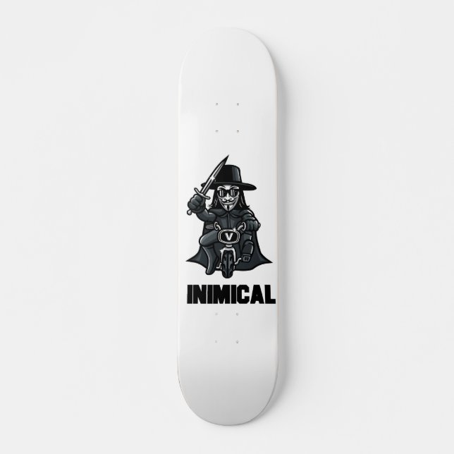 Skateboard Vendetta inimique (Devant)